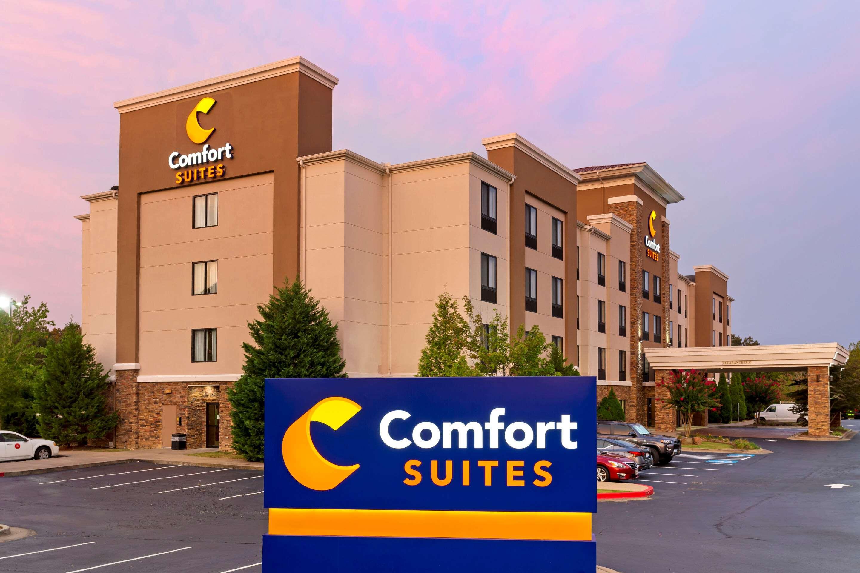 Comfort Suites Little Rock West Exterior foto